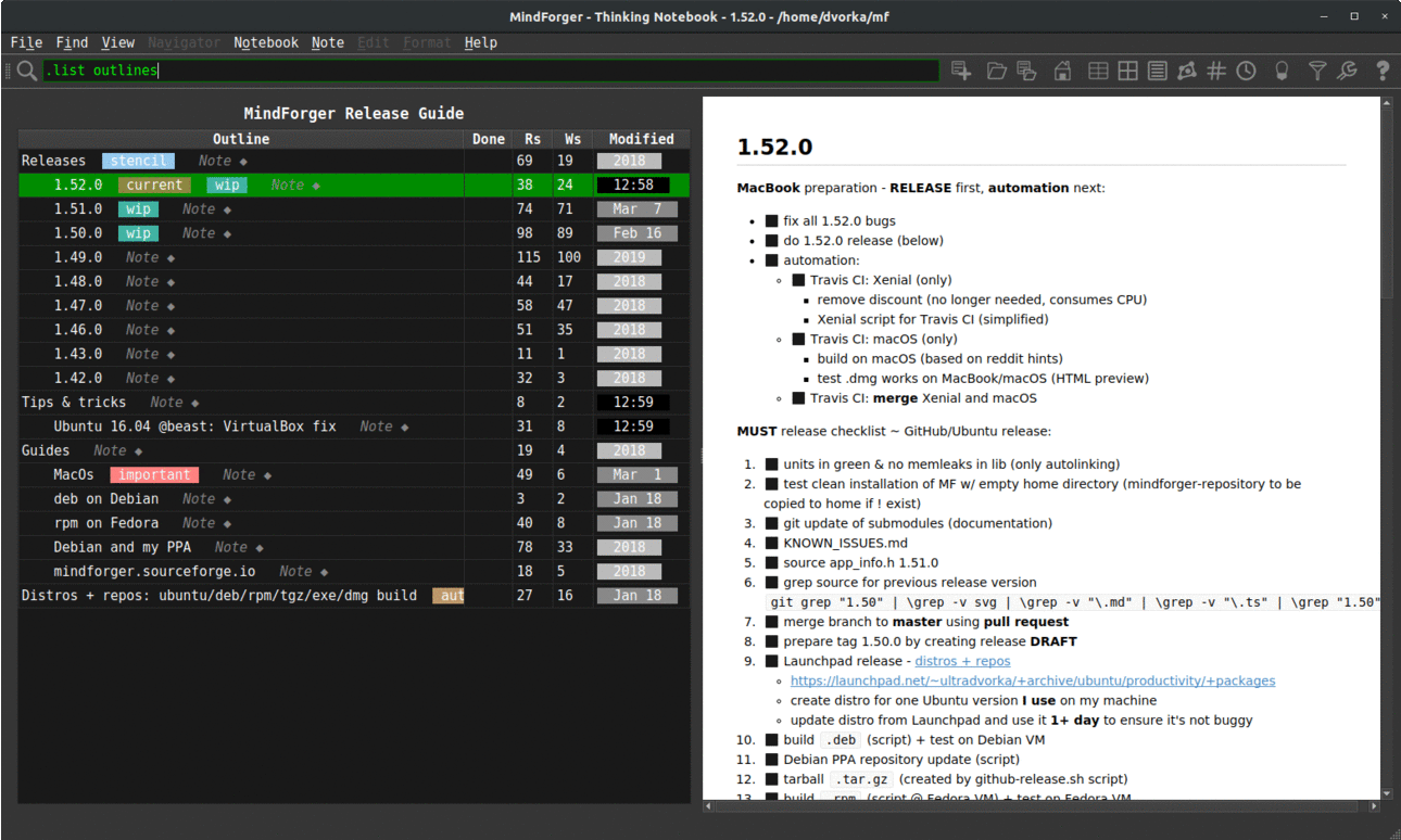 MindForger 1.52.0